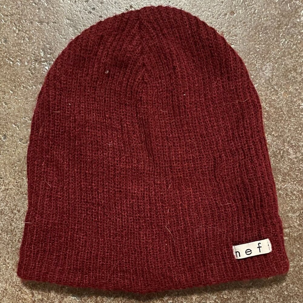 Red Neff Beanie (OS)